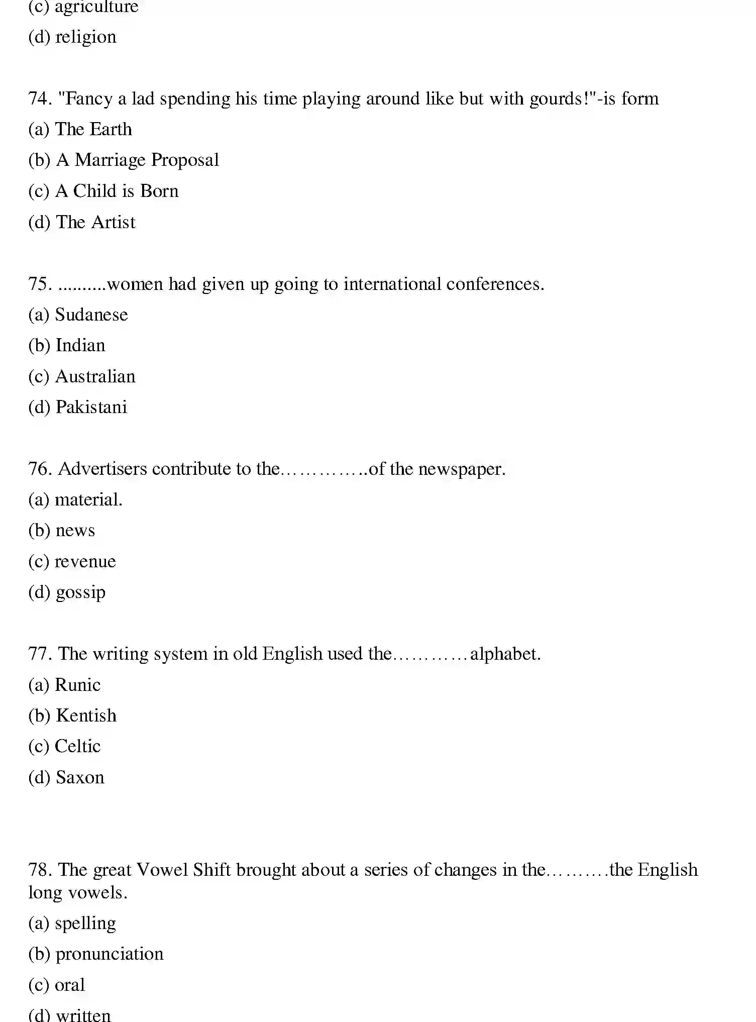 Bihar Board Class 2 2022 ENGLISH Question Bank - Page 15