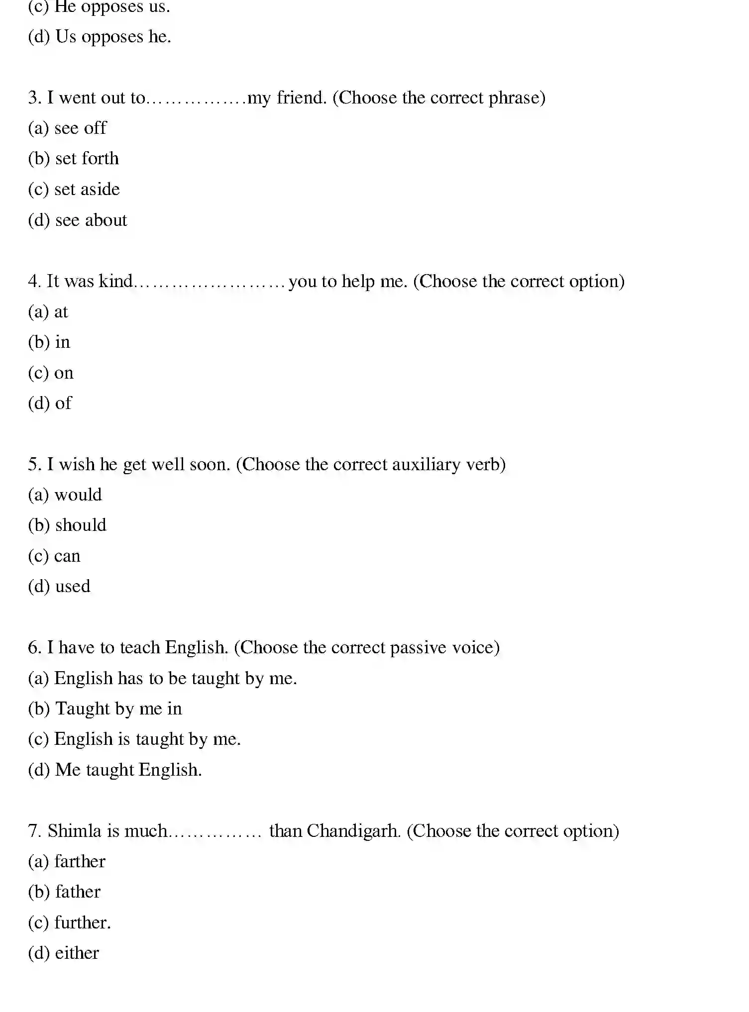 Bihar Board Class 2 2022 ENGLISH Question Bank - Page 2