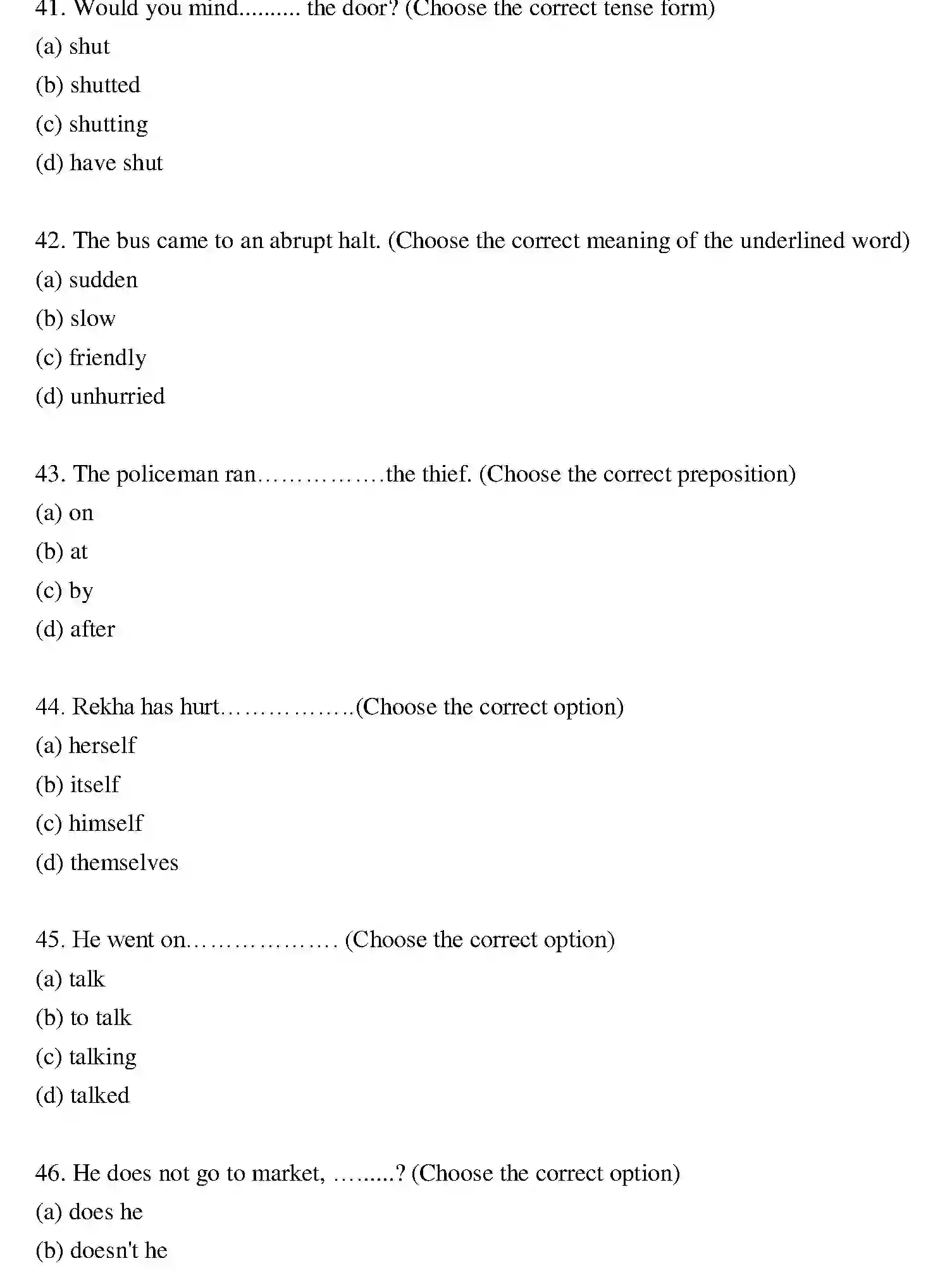 Bihar Board Class 2 2022 ENGLISH Question Bank - Page 9