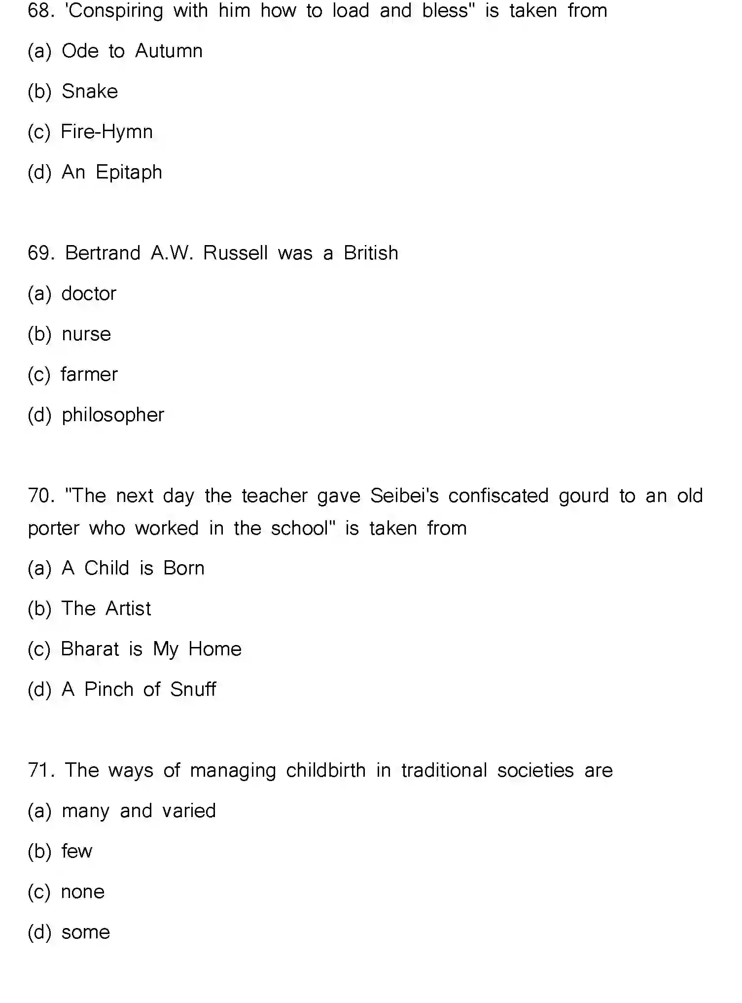 Bihar Board Class 12 2022 ENGLISH-V2 Question Bank - Page 19