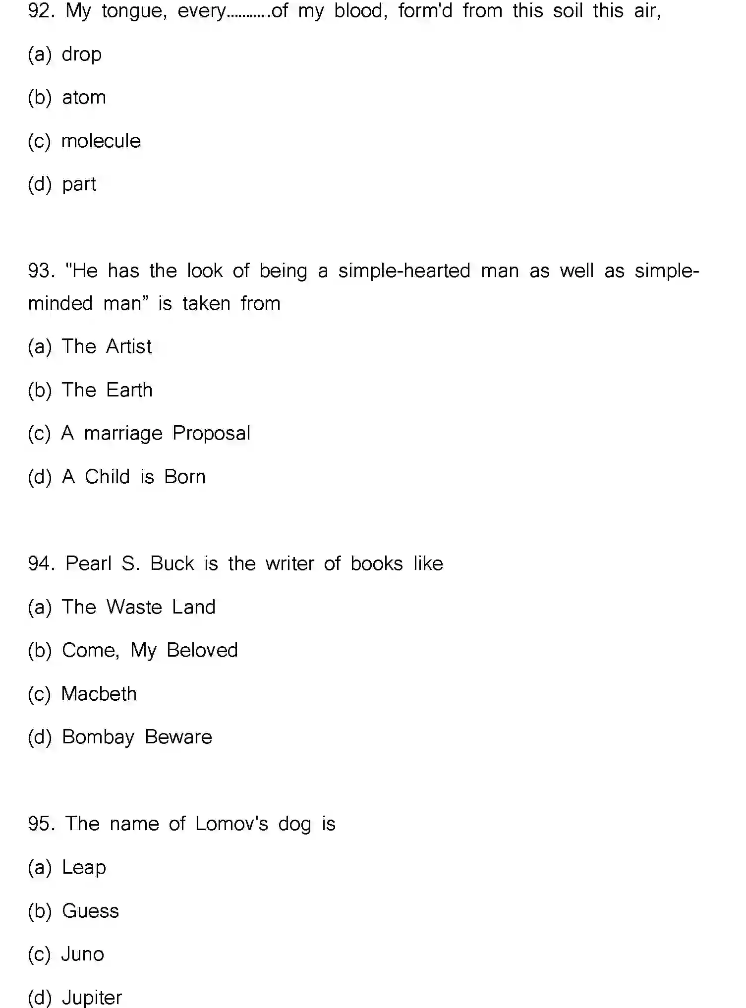 Bihar Board Class 12 2022 ENGLISH-V2 Question Bank - Page 25