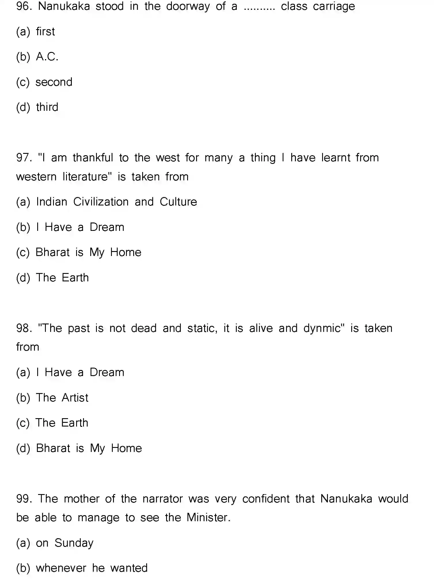 Bihar Board Class 12 2022 ENGLISH-V2 Question Bank - Page 26
