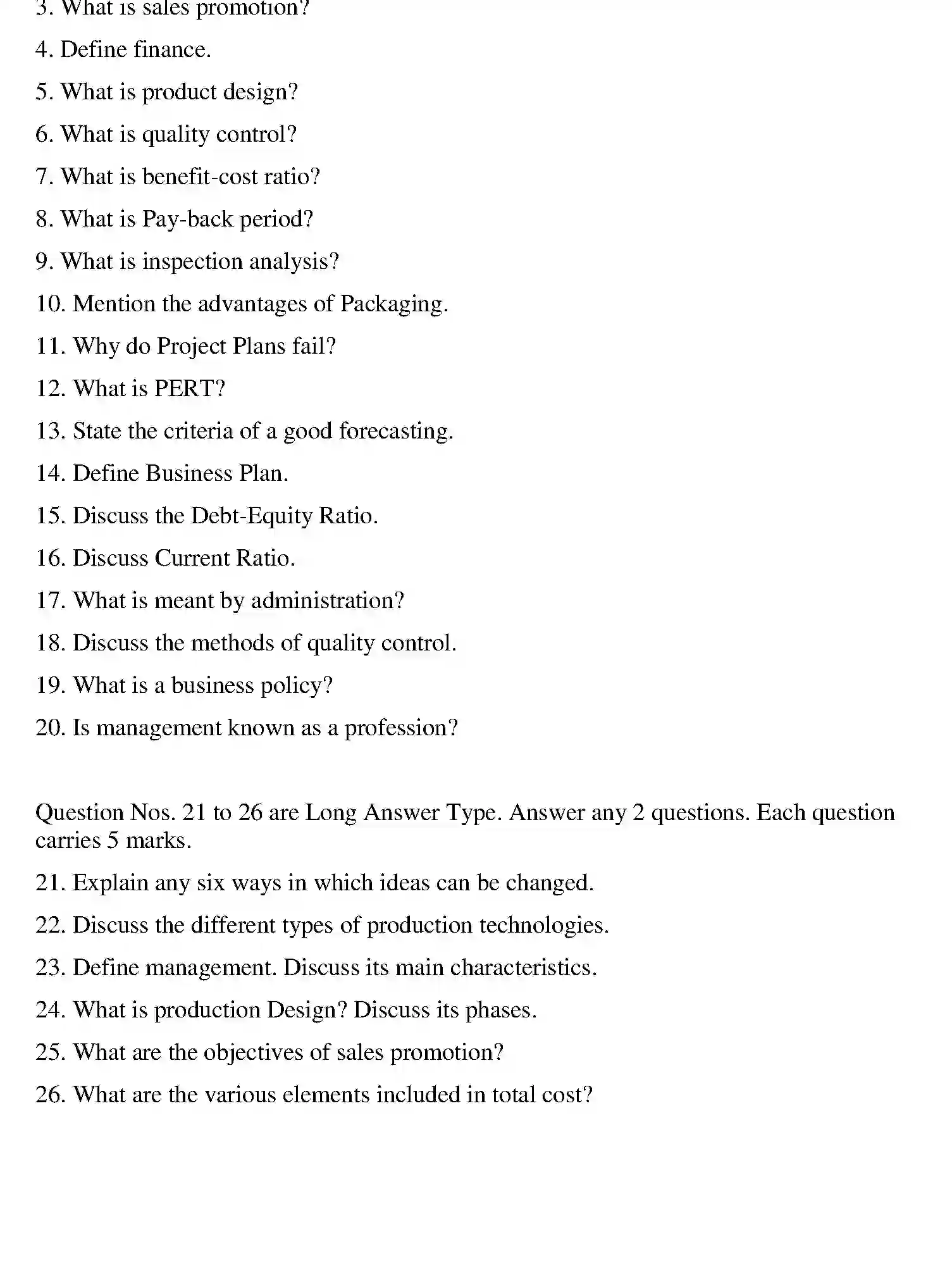 Bihar Board Class 12 2022 ENTREPRENEURSHIP Question Bank - Page 34