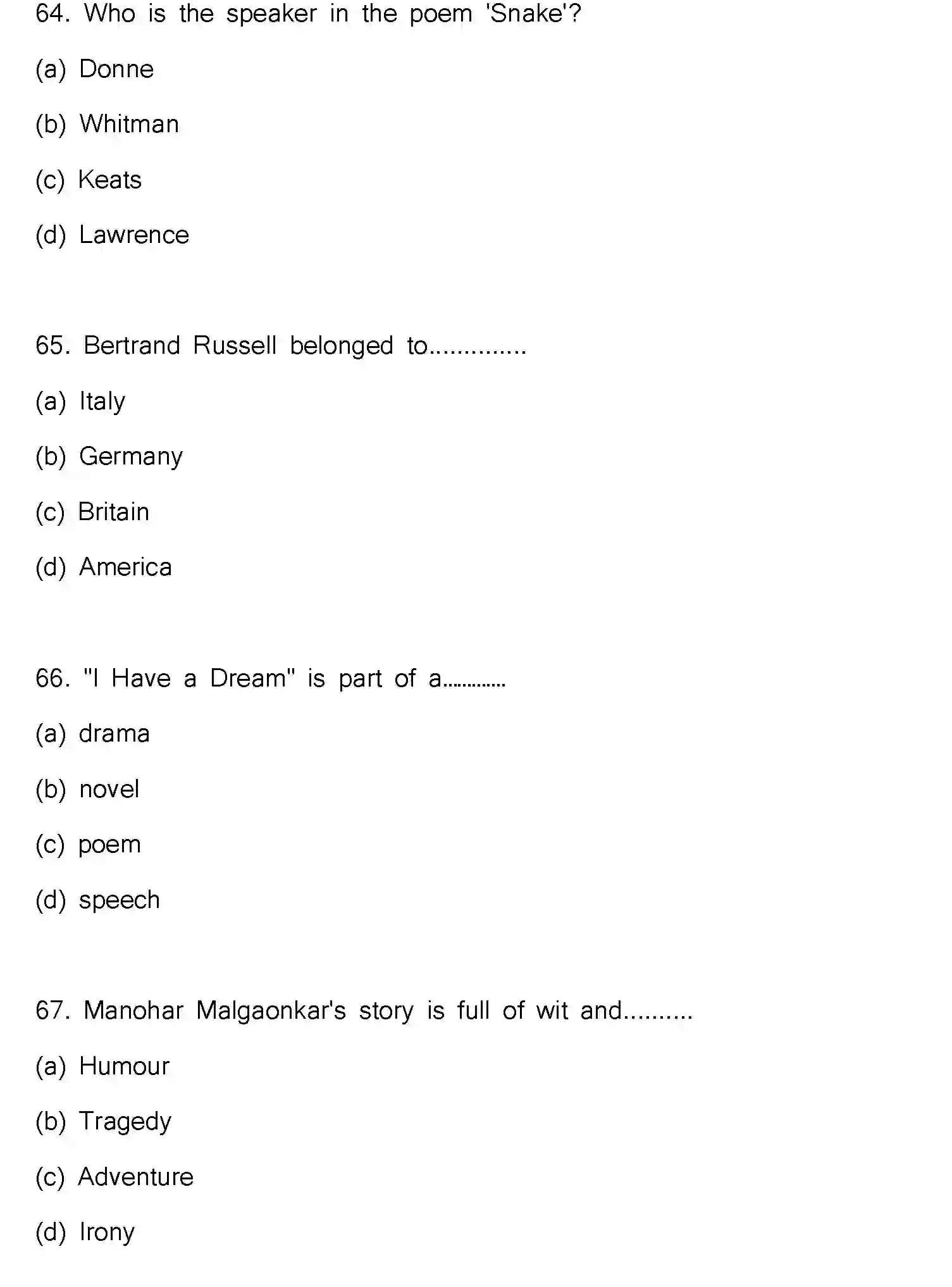 Bihar Board Class 2 2023 ENGLISH Question Bank - Page 18