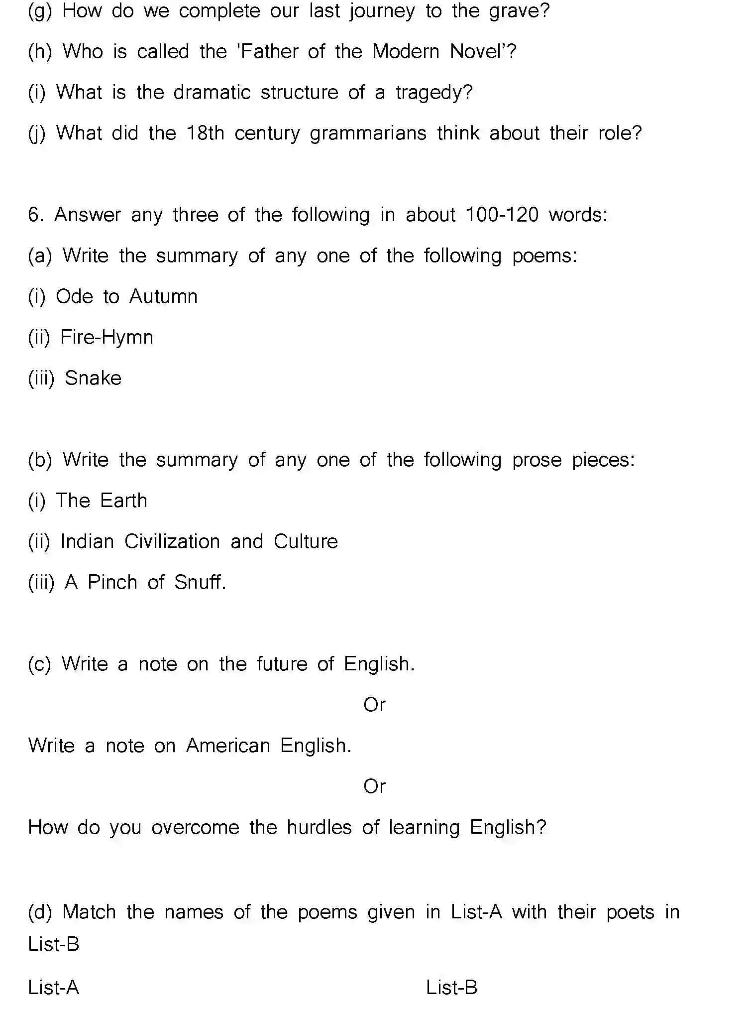 Bihar Board Class 2 2023 ENGLISH Question Bank - Page 29