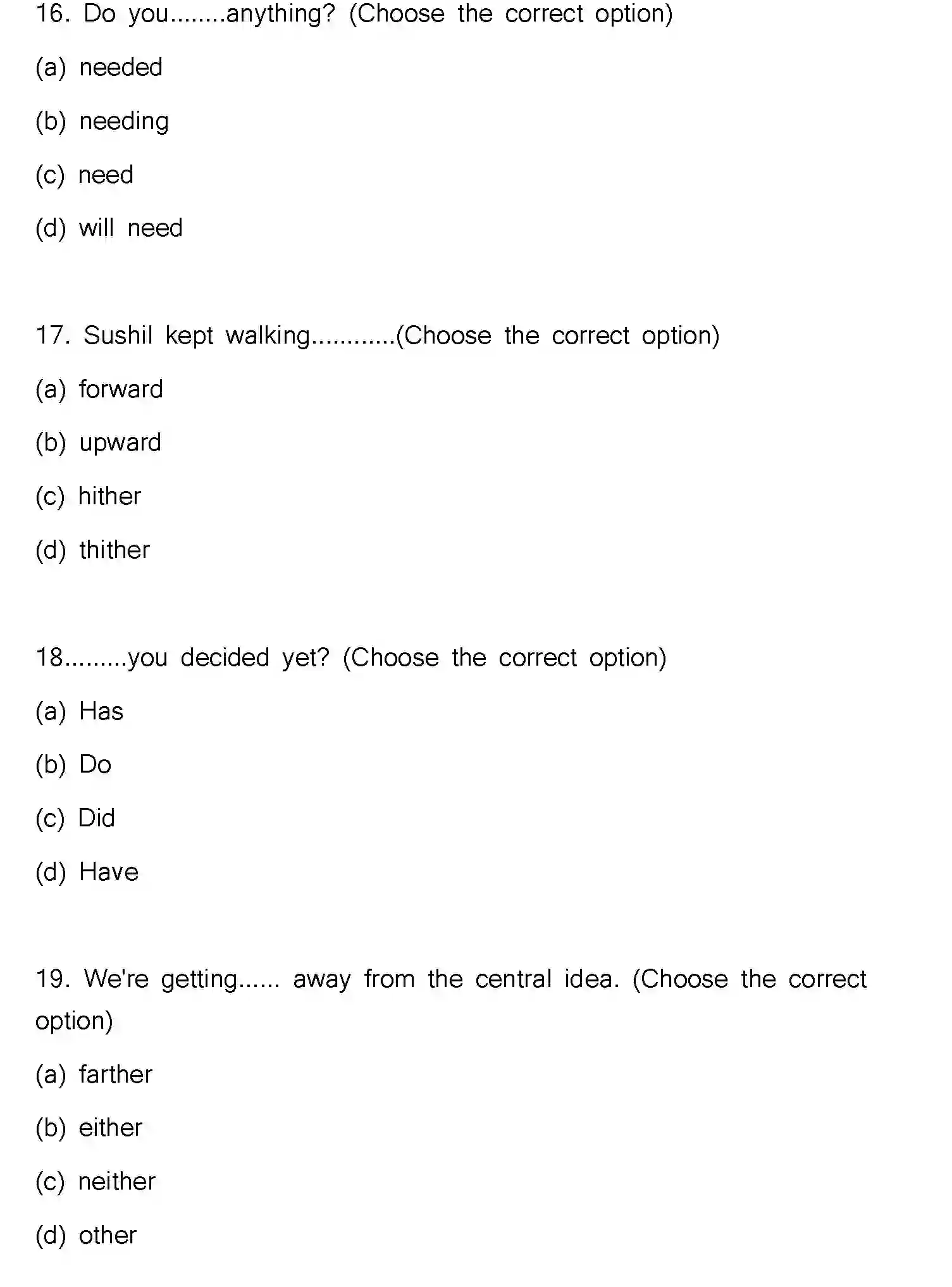 Bihar Board Class 2 2023 ENGLISH Question Bank - Page 6