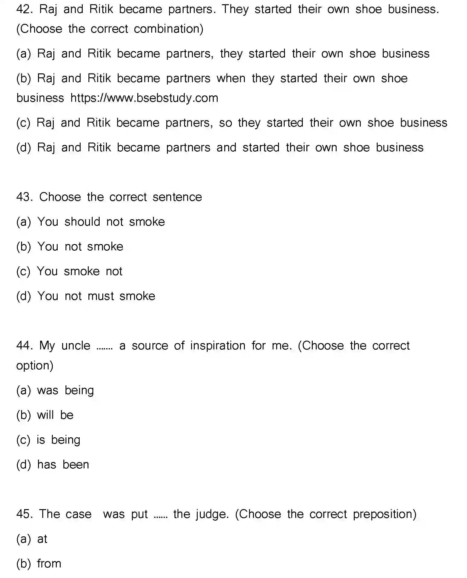 Bihar Board Class 2 2023 ENGLISH-V2 Question Bank - Page 13