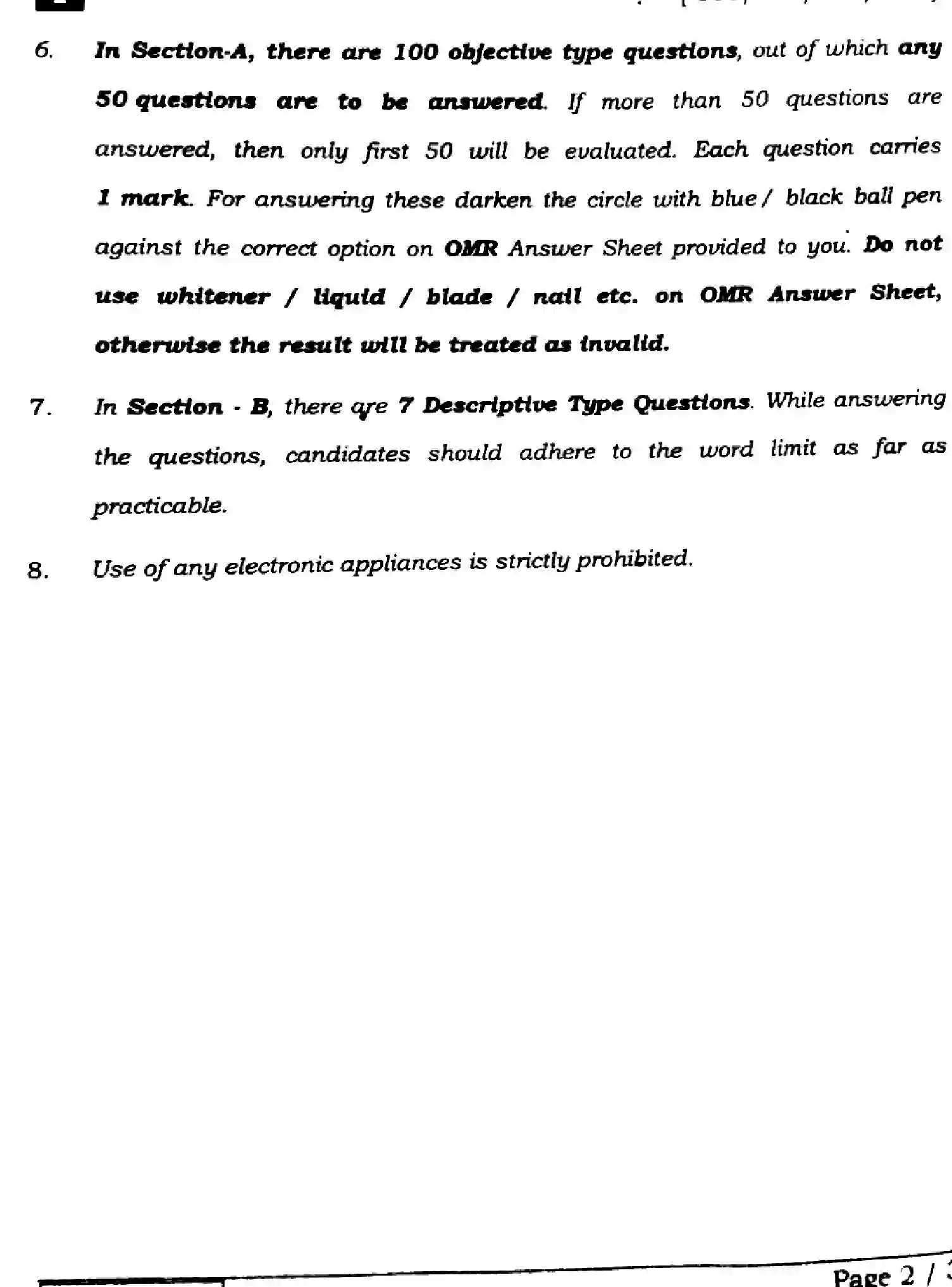 Bihar Board Class 2 2025 ENGLISH-105-124-205-223-SET-1 Question Bank - Page 2