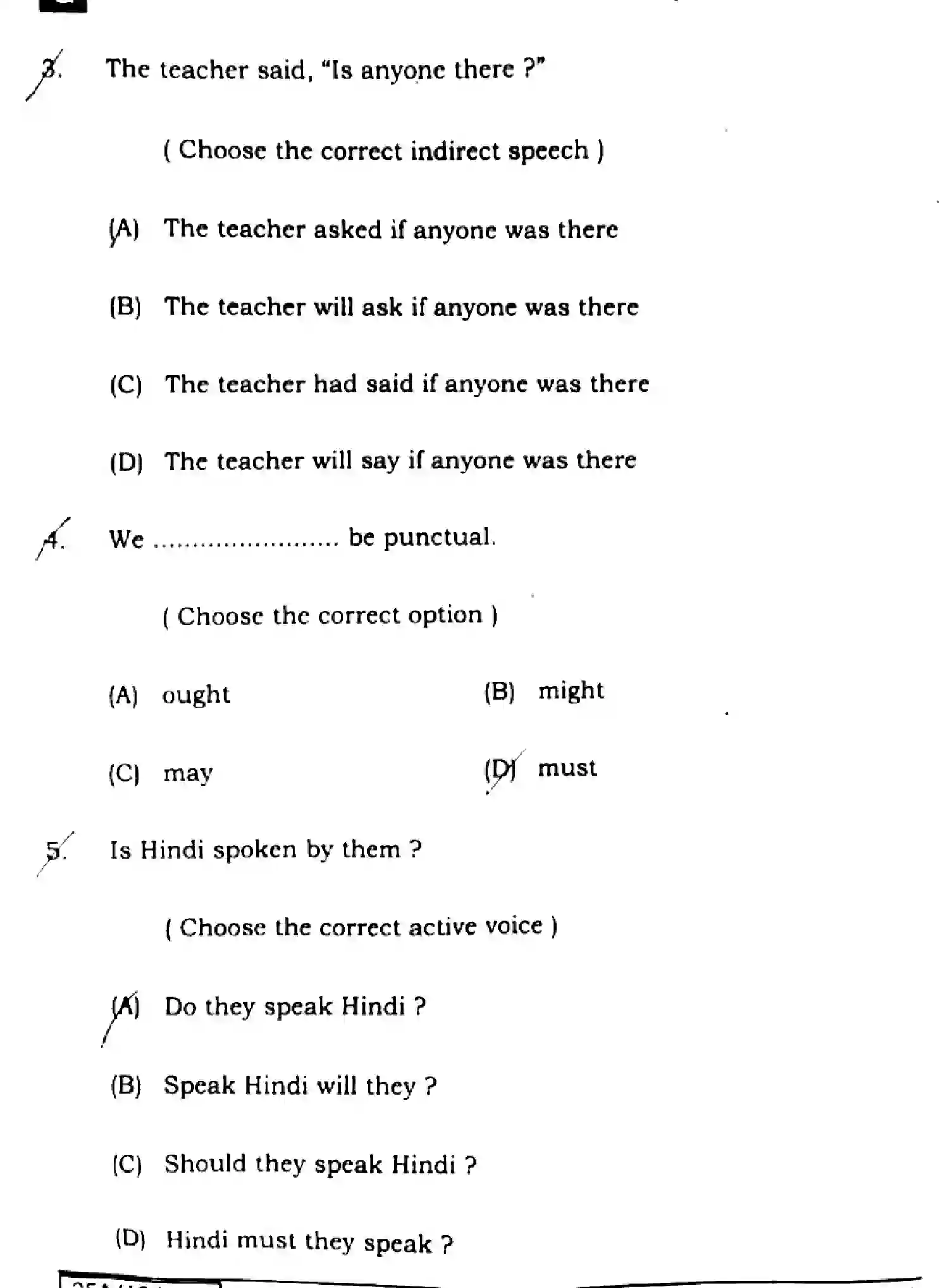 Bihar Board Class 2 2025 ENGLISH-105-124-205-223-SET-G Question Bank - Page 3