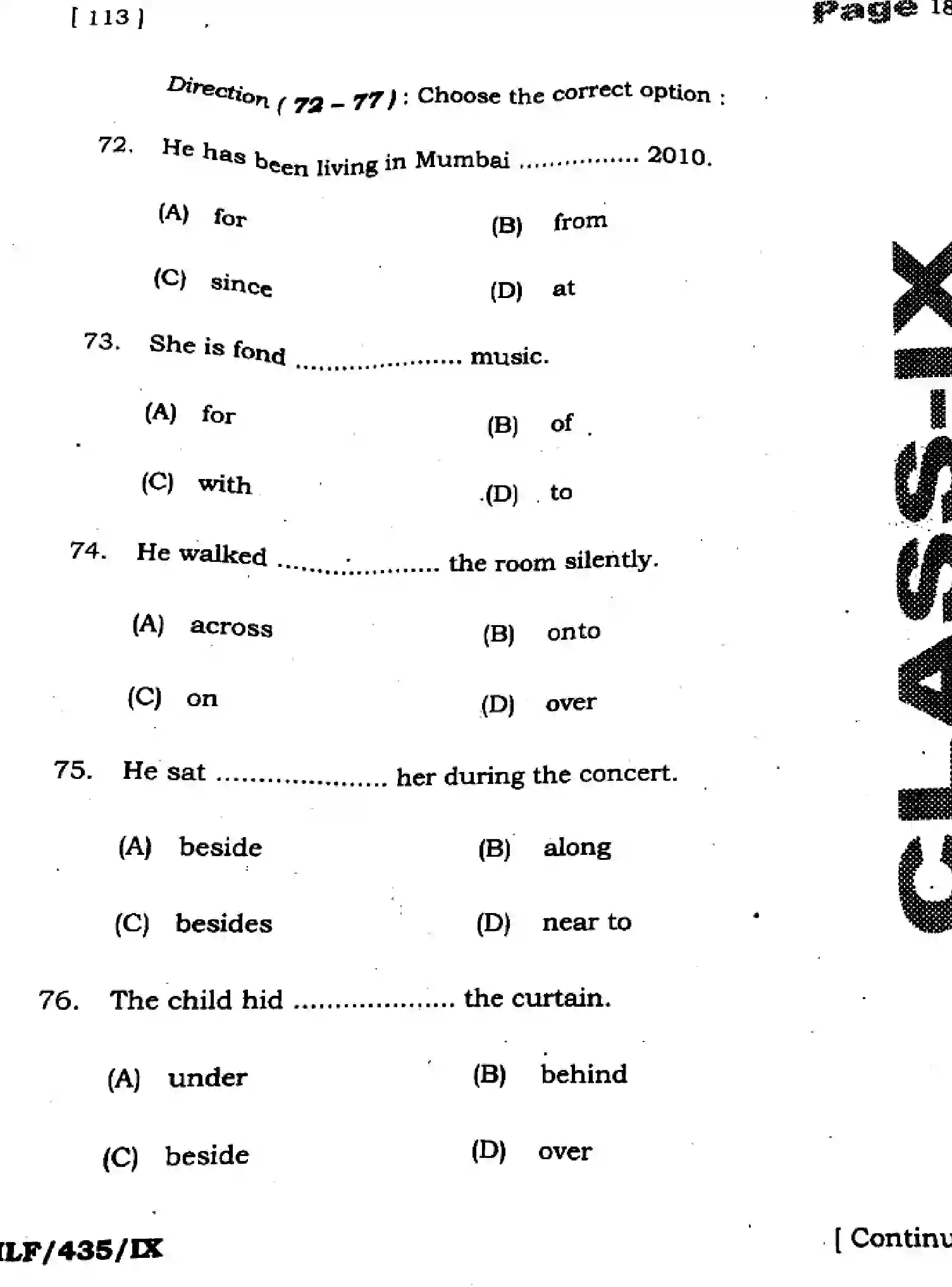 Bihar Board Class 9 2025 HY-ENGLISH-113-SEP Half Yearly - Page 18